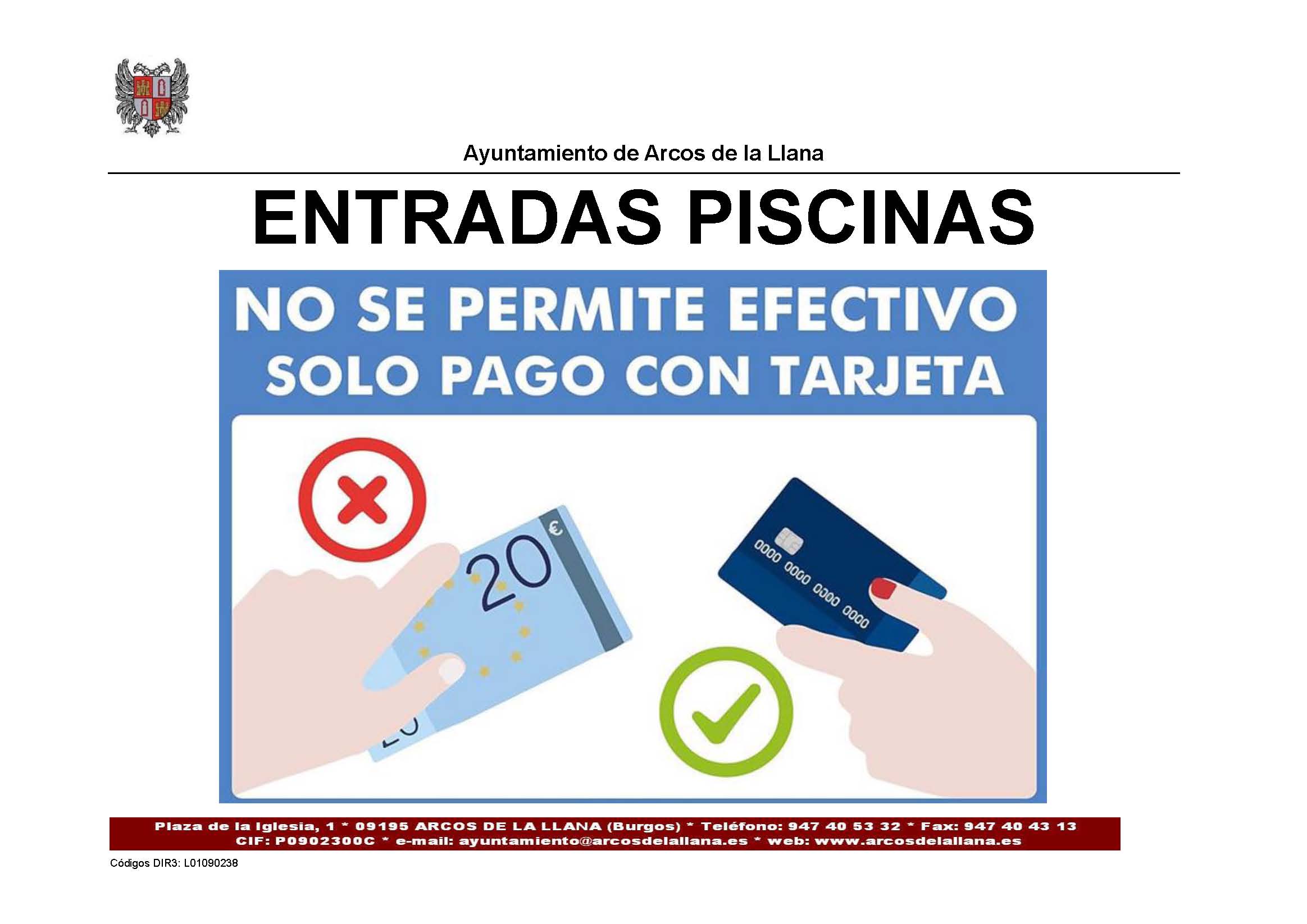 PAGO ENTRADAS CON TARJETA
